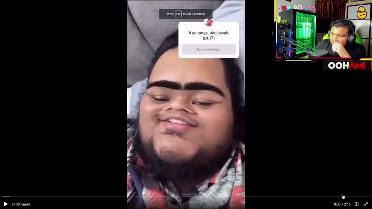 [Oohami React] Aiman Salim [Clip 13/07/2021]