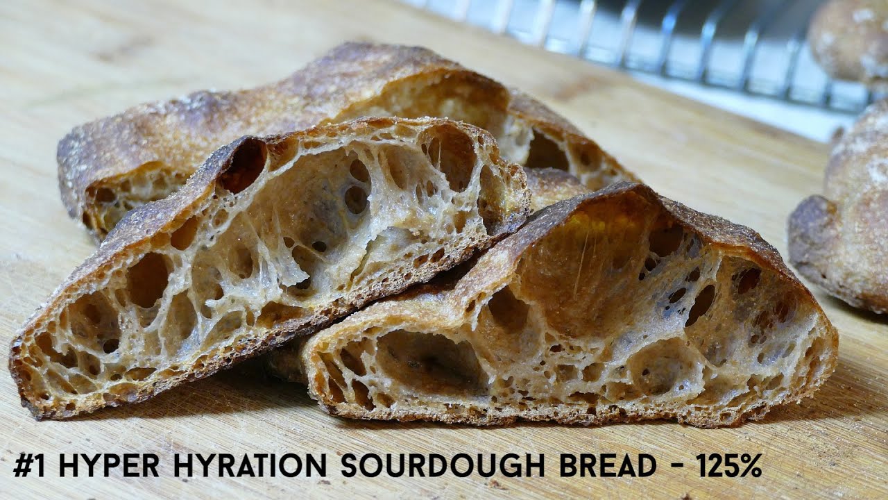 Hyper-hydration Bread Dough Challenge! Video 1 125% hydration or higher?