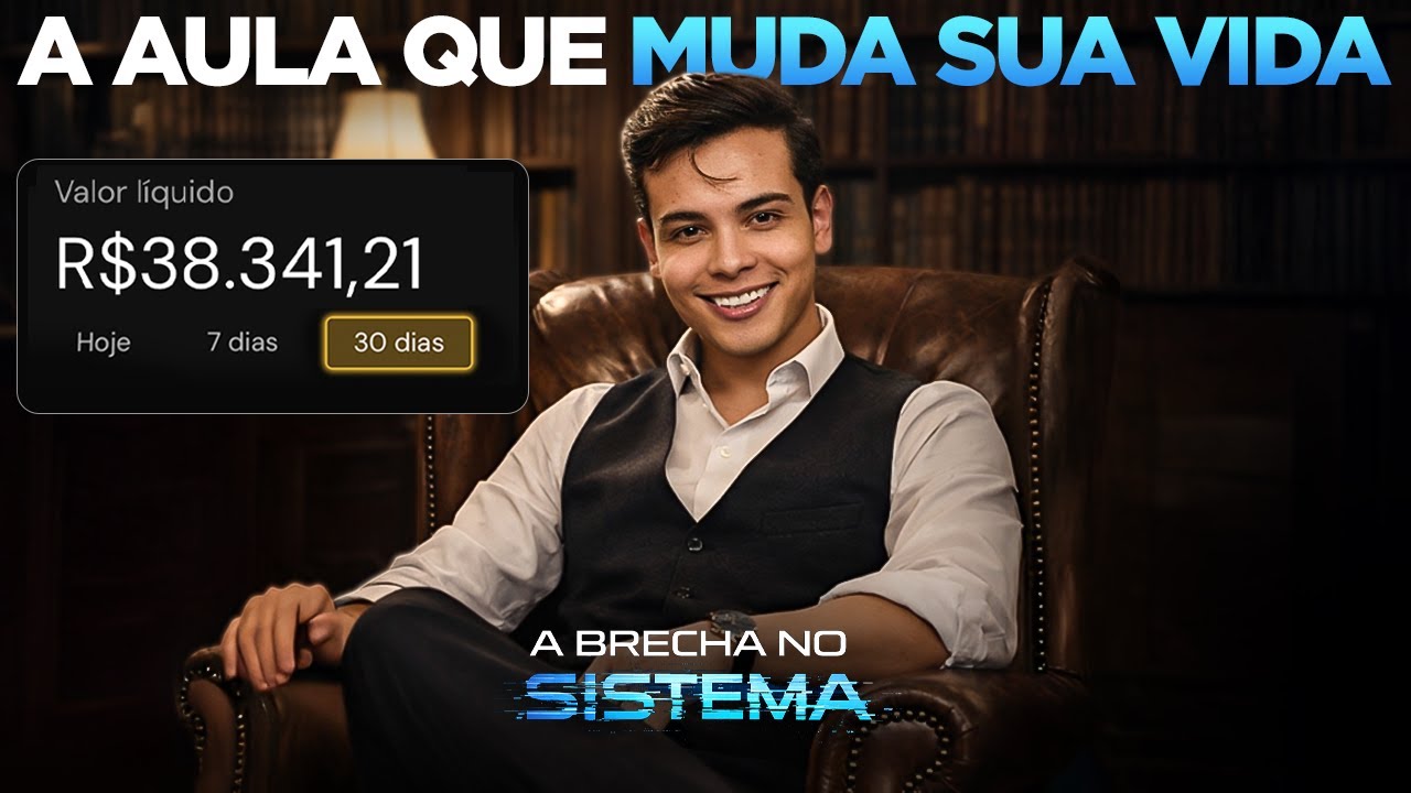 11/02 - 20H: A AULA MAIS IMPORTANTE PARA SUA VIRADA DE CHAVE EM 2026 (A BRECHA NO SISTEMA)