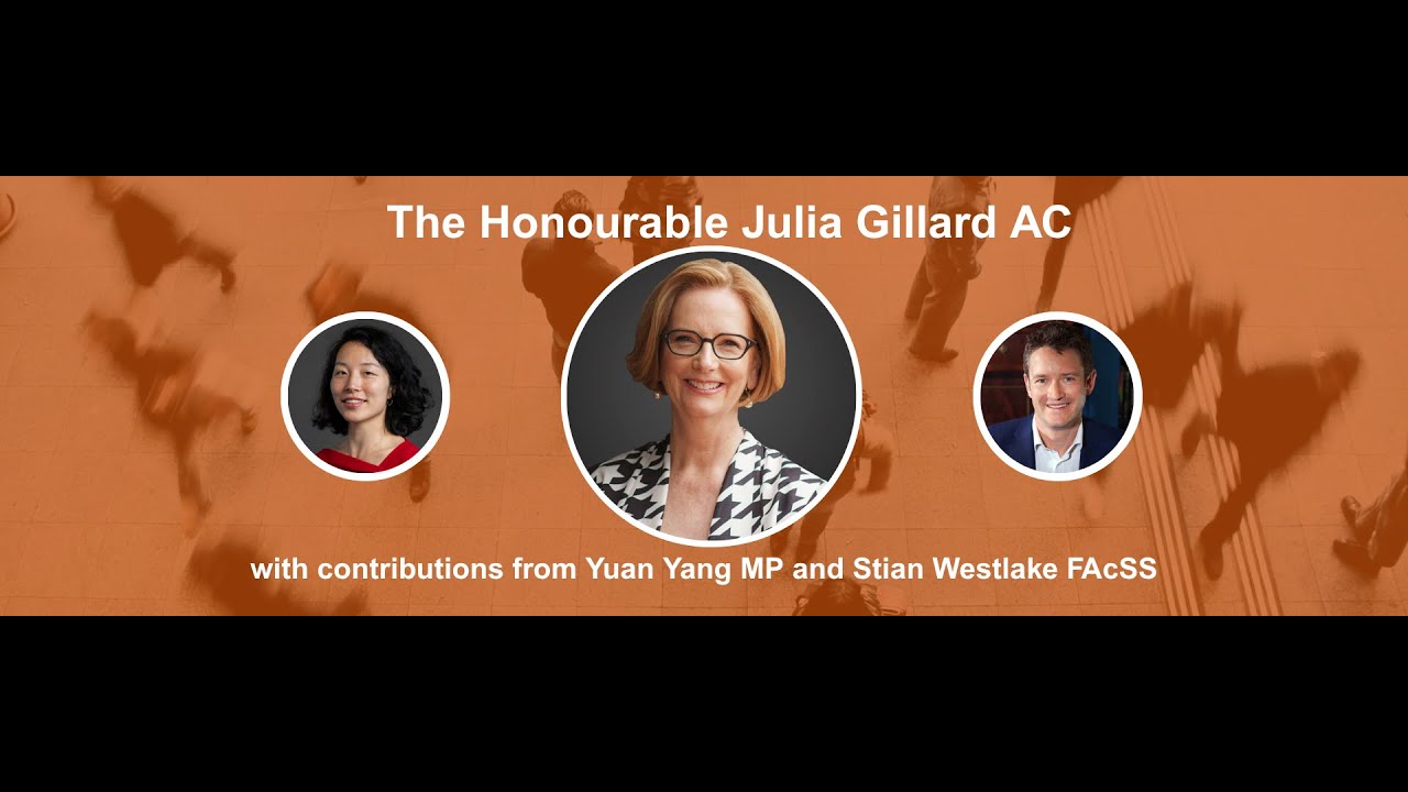 Julia Gillard | Campaign for Social Science Annual Sage Lecture 2025