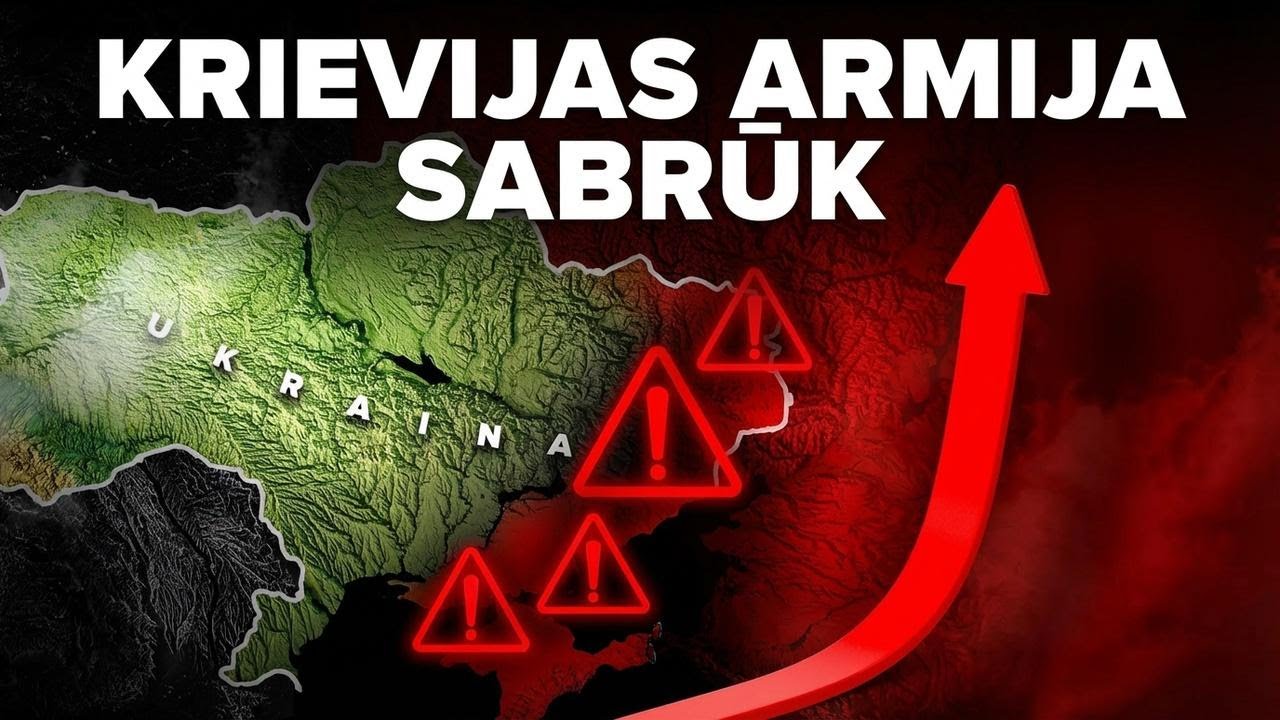 Ukrainas pretuzbrukumi – milzīgi panākumi! Putina frontes brūk kopā