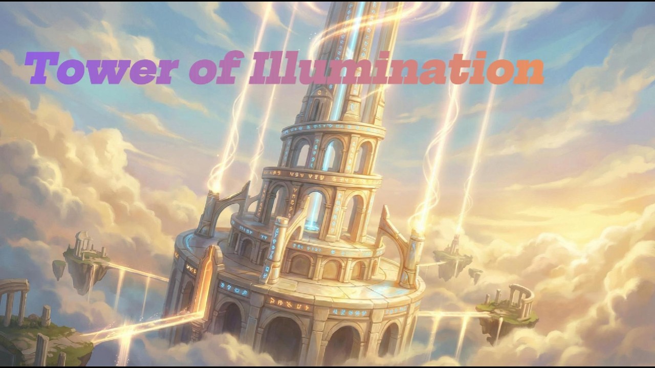 Tower of Illumination | Perfect for sleep, meditation, and emotional restoration.