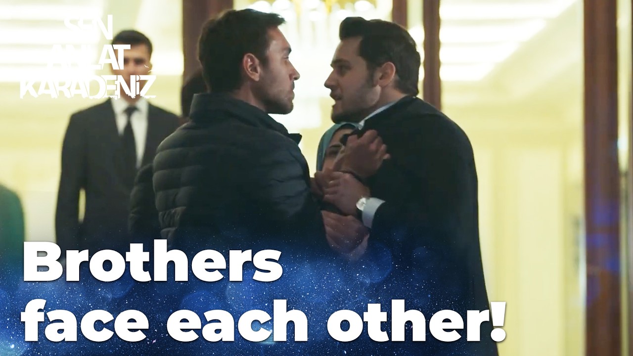 Tahir vs Murat outside the hotel!😮- Sen Anlat Karadeniz | Lifeline