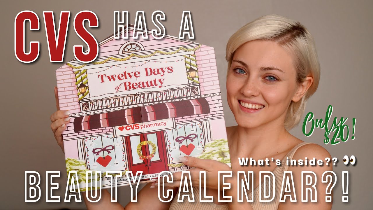 CVS has a BEAUTY advent calendar?! 👀