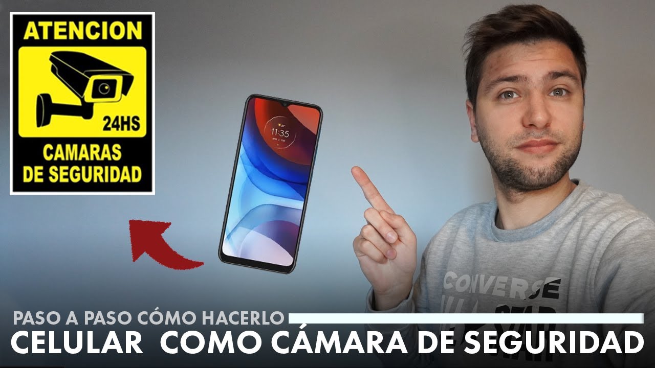 C&oacute;mo USAR un CELULAR como C&Aacute;MARA DE SEGURIDAD
