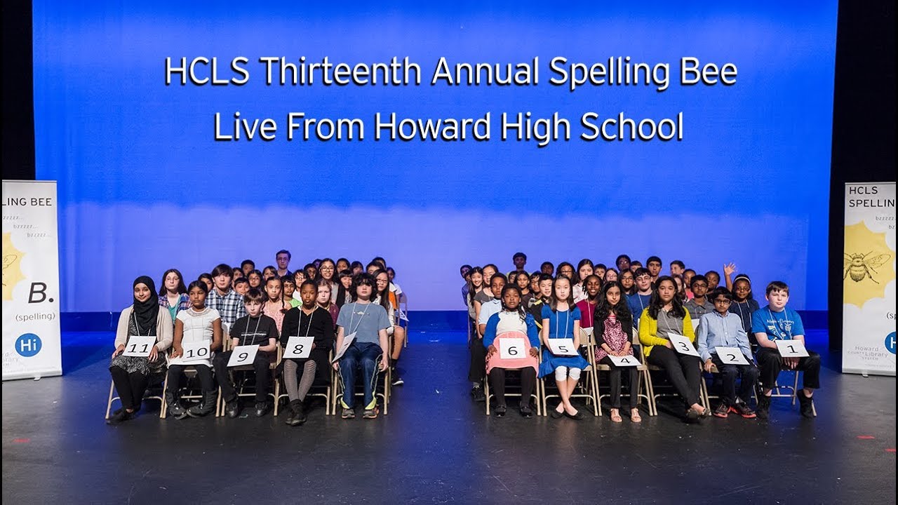 2018 HCLS Spelling Bee-  Live From Howard HS