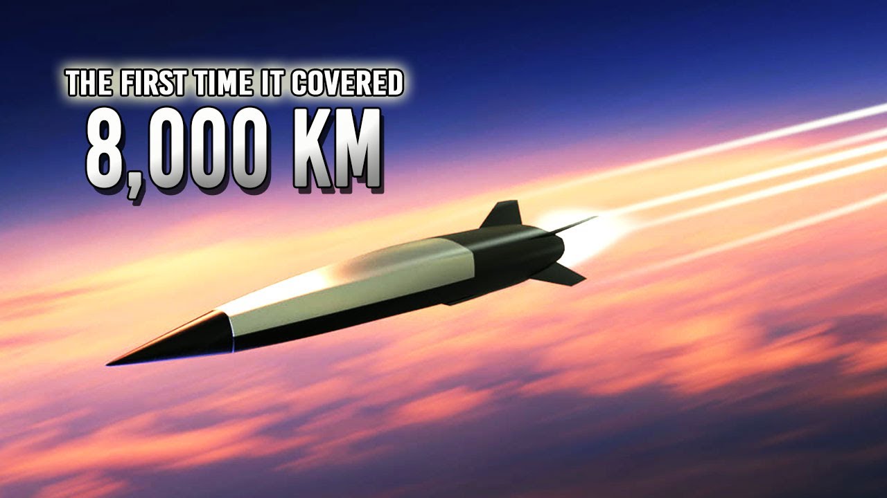 The first time China's DF-27 hypersonic missile can cover a distance of 8,000 km