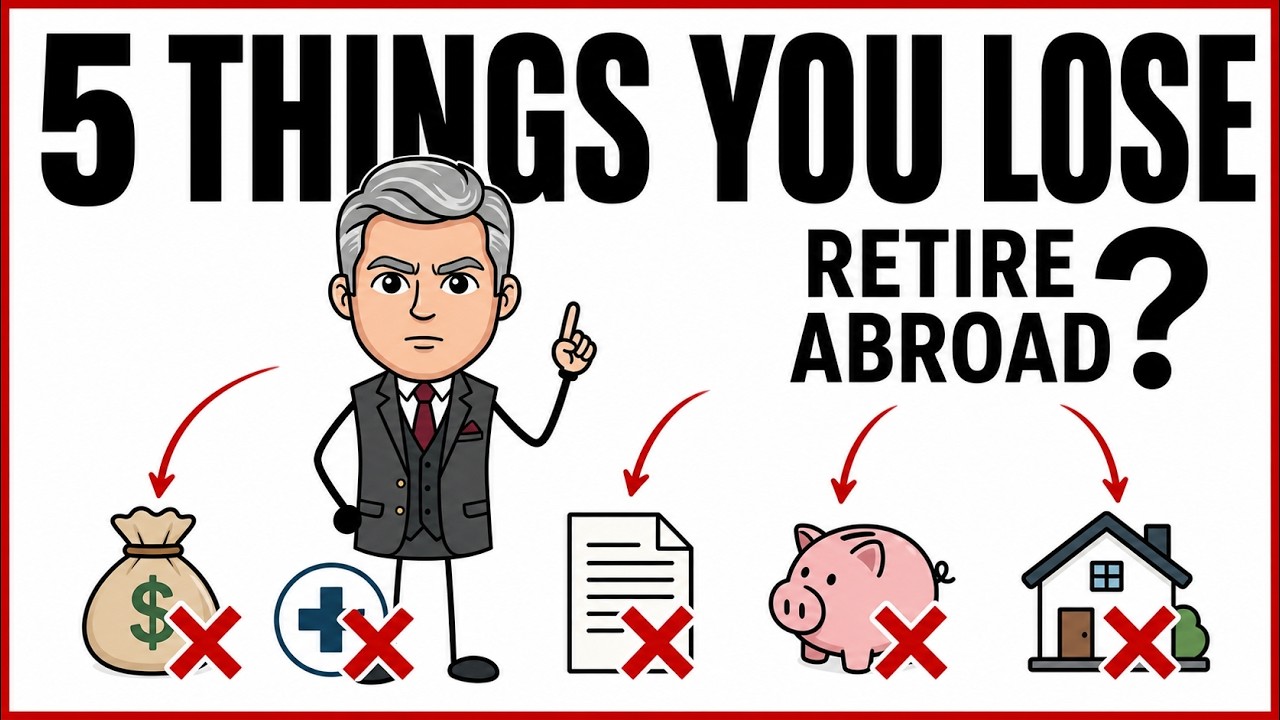 5 Things You'll LOSE If You Retire Outside Canada (CPP, OAS, GIS Explained)