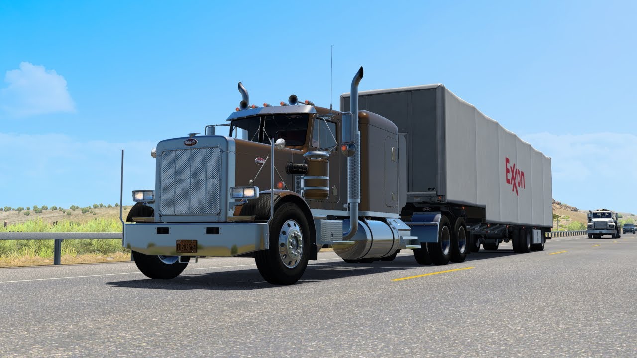 ATS / peterbilt - 359 - FLX - Conteneur IBC &agrave; livrer de Randlett &agrave; Rock Springs 😉