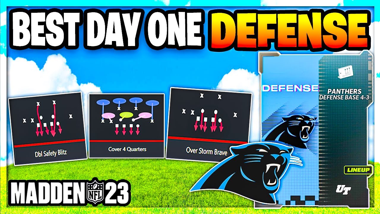 THE DAY ONE BEST DEFENSE IN MADDEN 23 (BEST DEFENSIVE SCHEME)