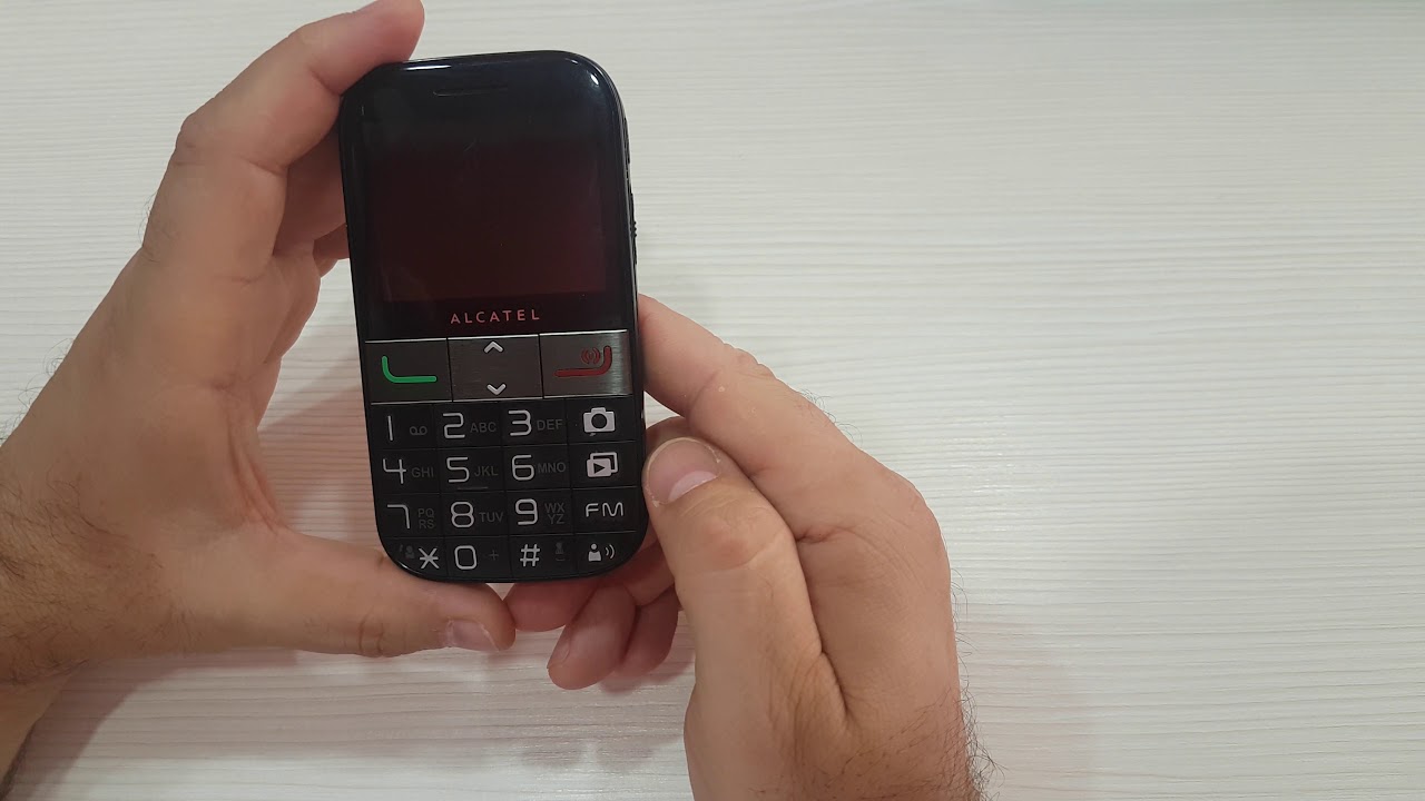 Alcatel 2001X HARD RESET Restore to Factory Settings