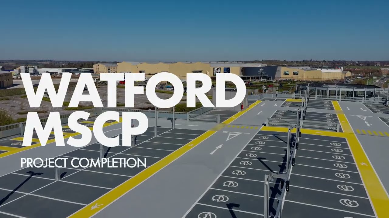 Watford Multi-Storey Car Park - Aerial Completion Video 2026