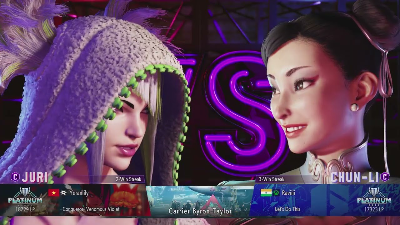 Street Fighter 6 Chun Li Road to Diamond : : Settling in at Platinum 4
