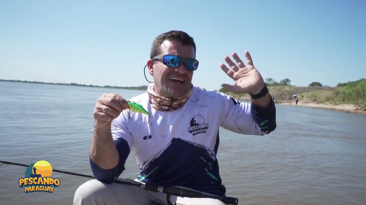 Pesca al golpe en el r&iacute;o Paraguay
