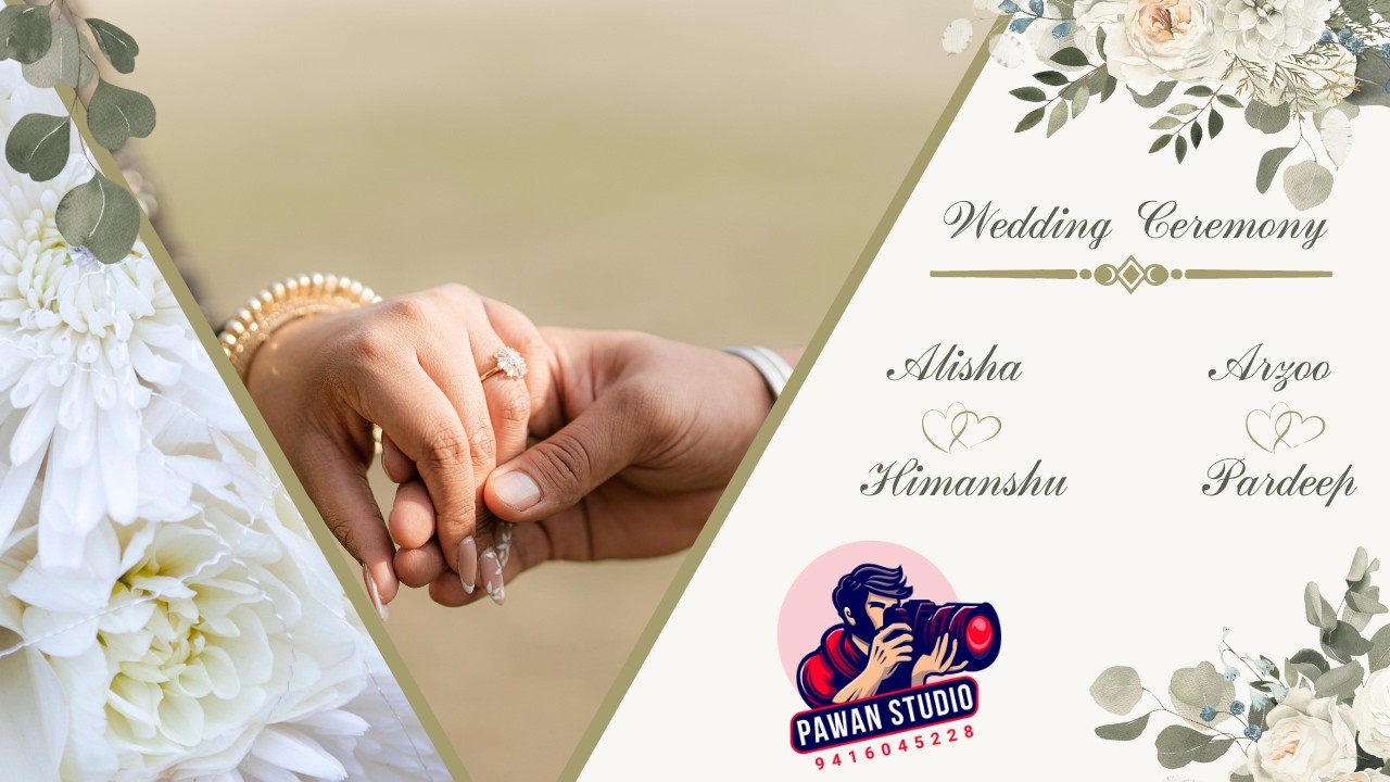 ⭕ WEDDING CEREMONY  ⭕  LIVE BY : PAWAN STUDIO M...9416045228