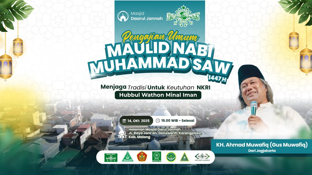 LIVE 🔴 Pawai Drumband Se-Malang Raya dalam rangka Pengajian Umum Maulid Nabi Muhammad SAW 1447 H