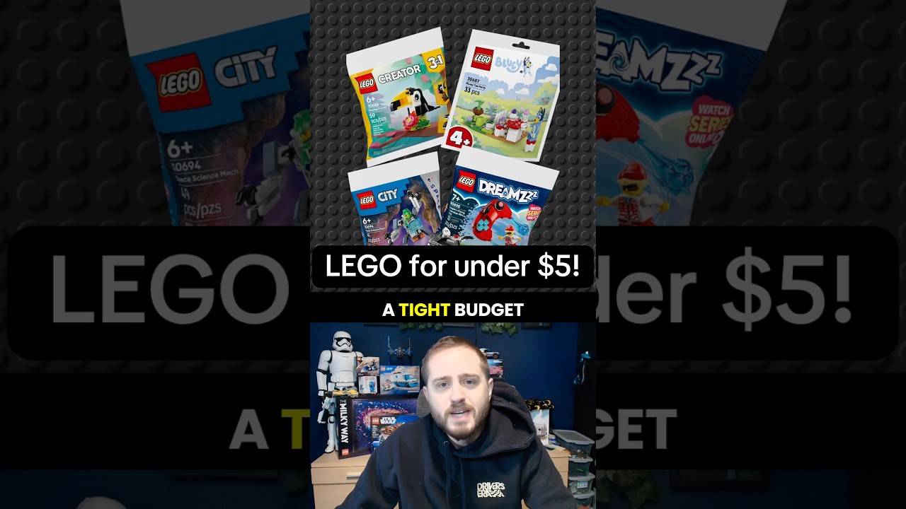 LEGO Polybags for a tight budget #afol #fyp #lego #legostarwars #toys #ninjago #halloween