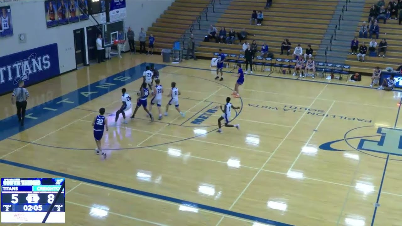 Papillion La Vista South Titans vs Creighton Prep Jr Jays Boys Reserve Basketball