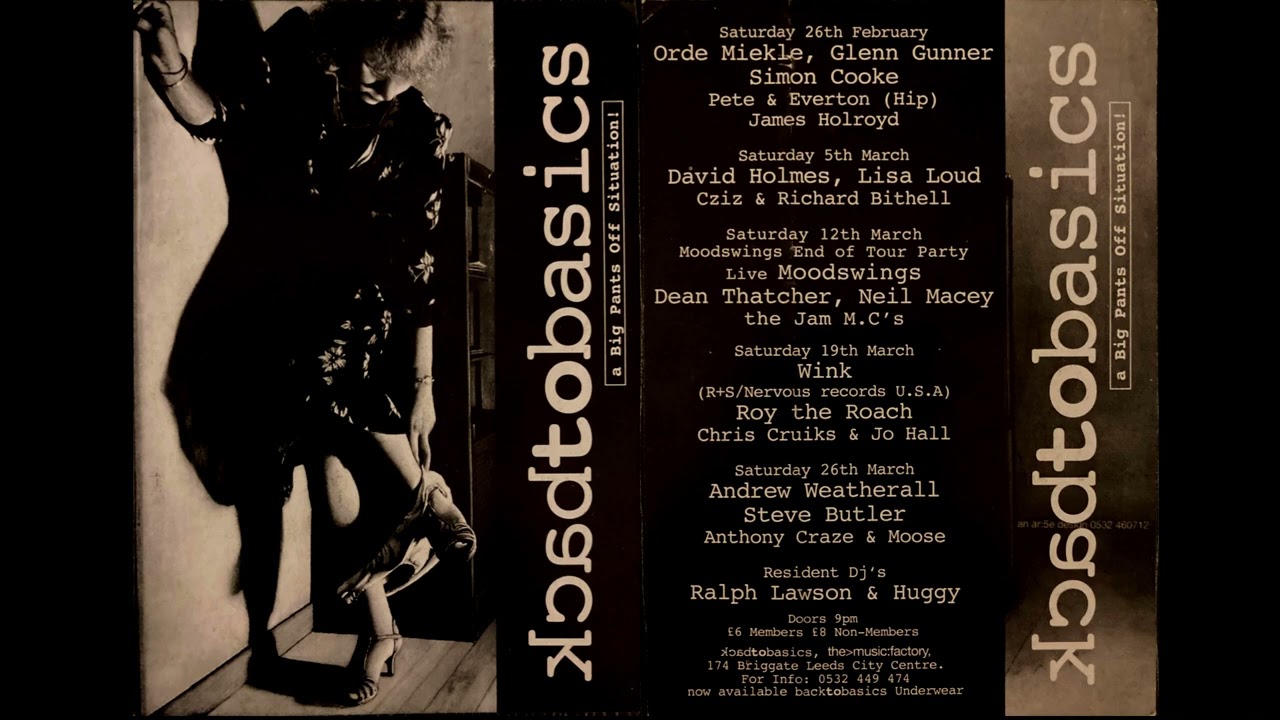 Orde Meikle (Slam) - Back To Basics, Leeds - 26th February 1994