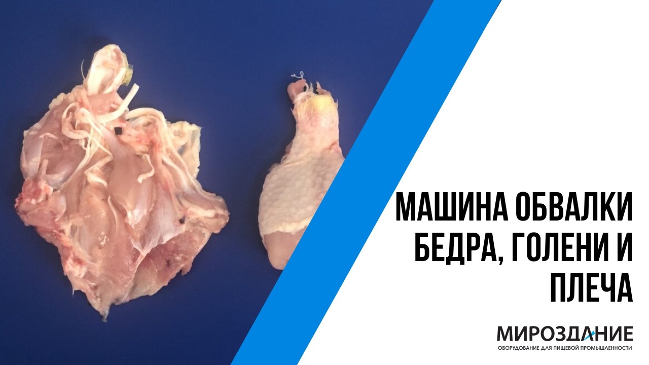 Машина обвалки бедра, голени и плечевой части