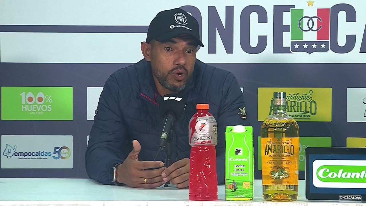Rueda de prensa de Jaguares tras su partido con Once Caldas