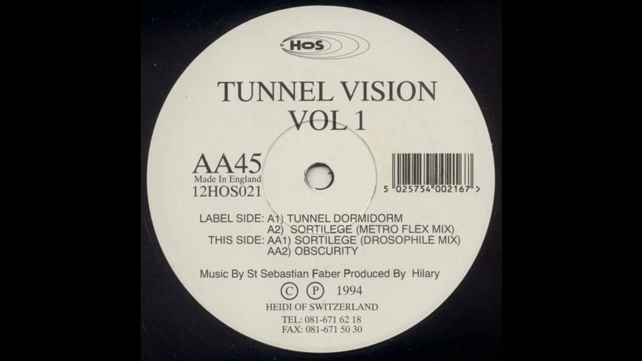 Tunnel Vision - Sortilege (Metro Flex Mix) (Trance 1994)