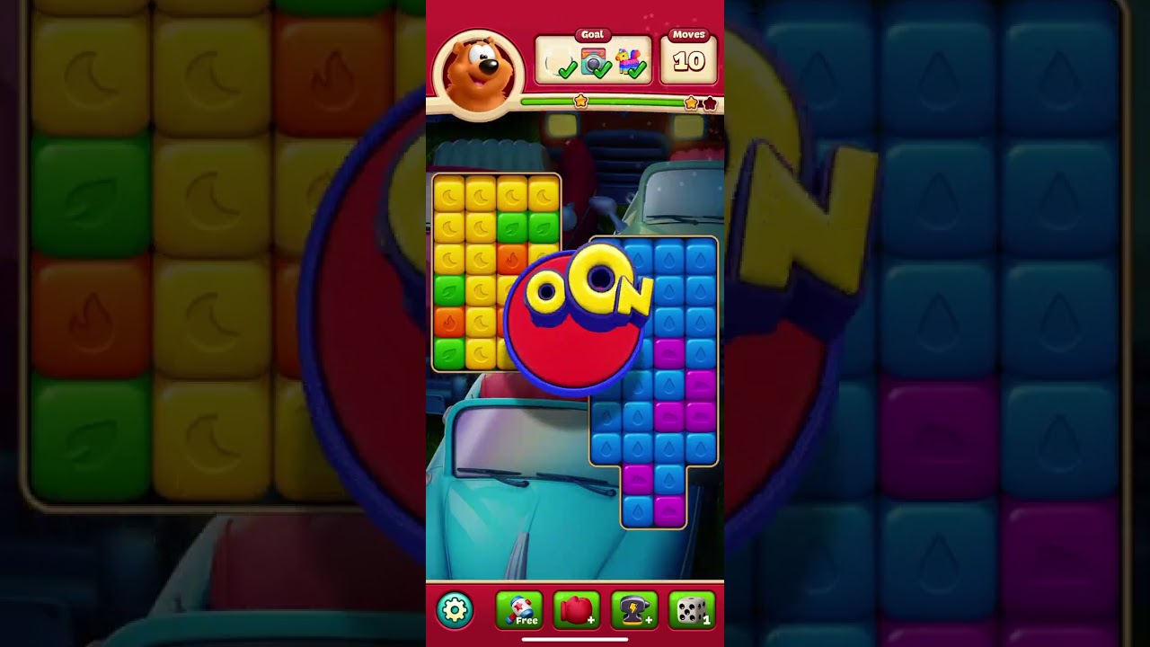 TOON BLAST LEVEL 8072 - 8075