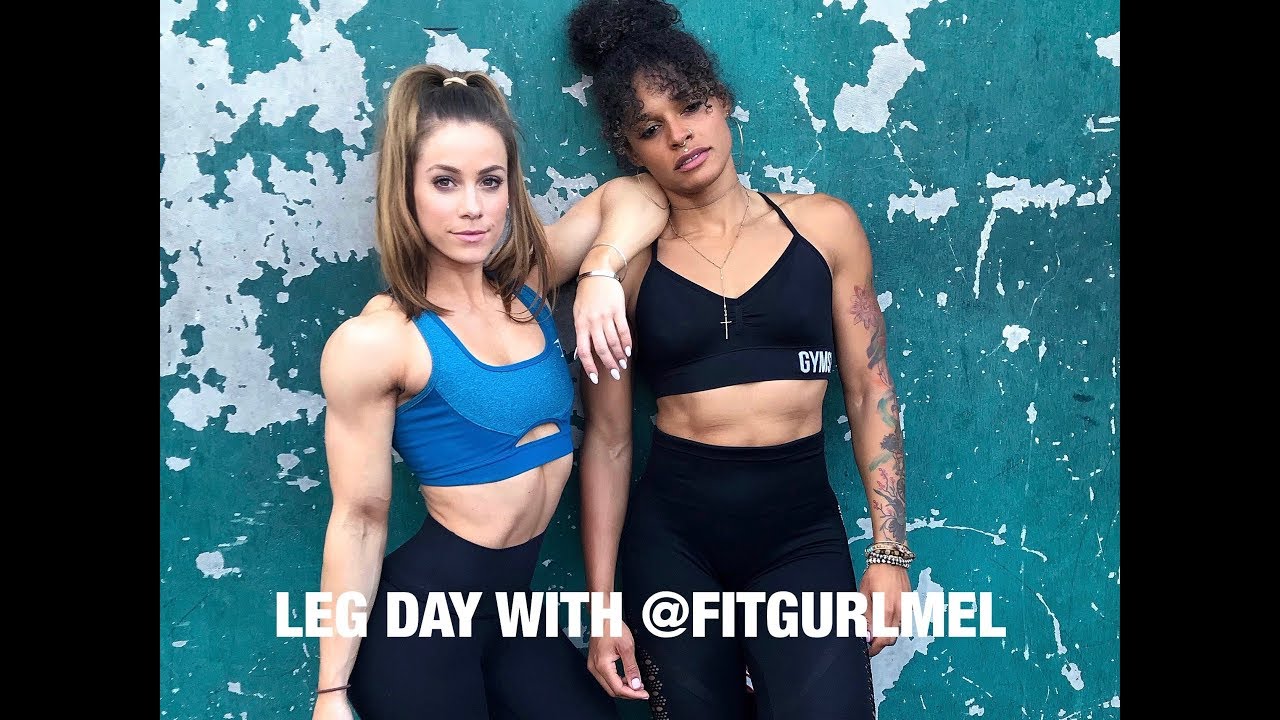 LEG DAY W/ HANY RAMBOD @ THE MECCA -- FT. MELISSA ALCANTARA | LAUREN FINDLEY