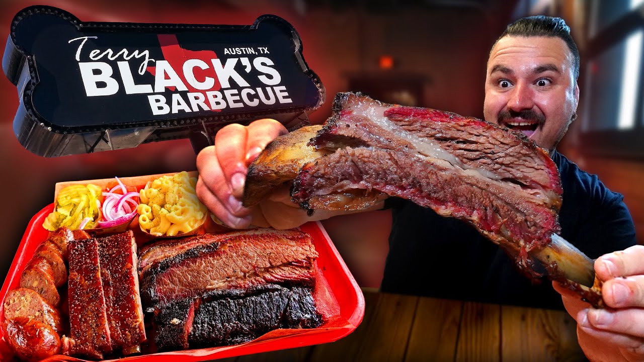 FLIPANDO con el MEJOR BBQ de DALLAS en TEXAS sin FILA y sin ESPERAS! 🥩Terry BLACK´S BBQ