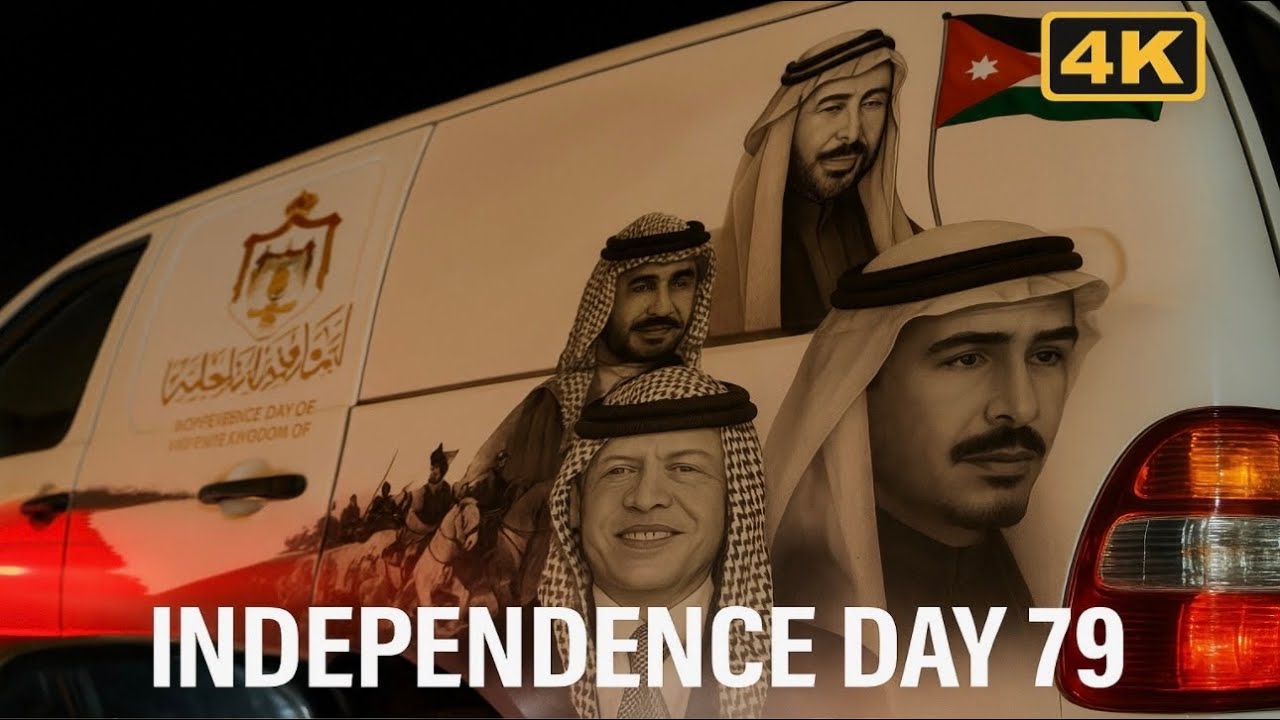 Jordan’s 79th Independence Day | A Nation’s Pride and Legacy in 4K