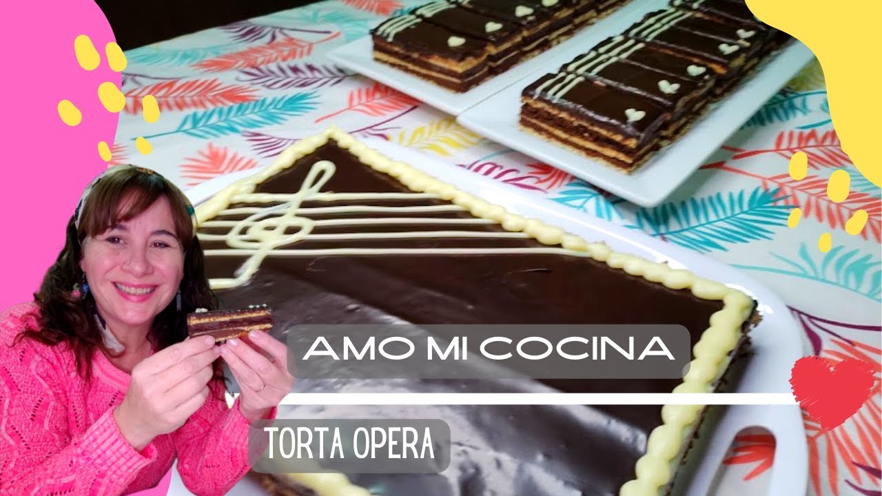 TORTA OPERA, SUPER TENTADORA, TE CUENTO PASO A PASO LA RECETA DE ESTE CLASICO !