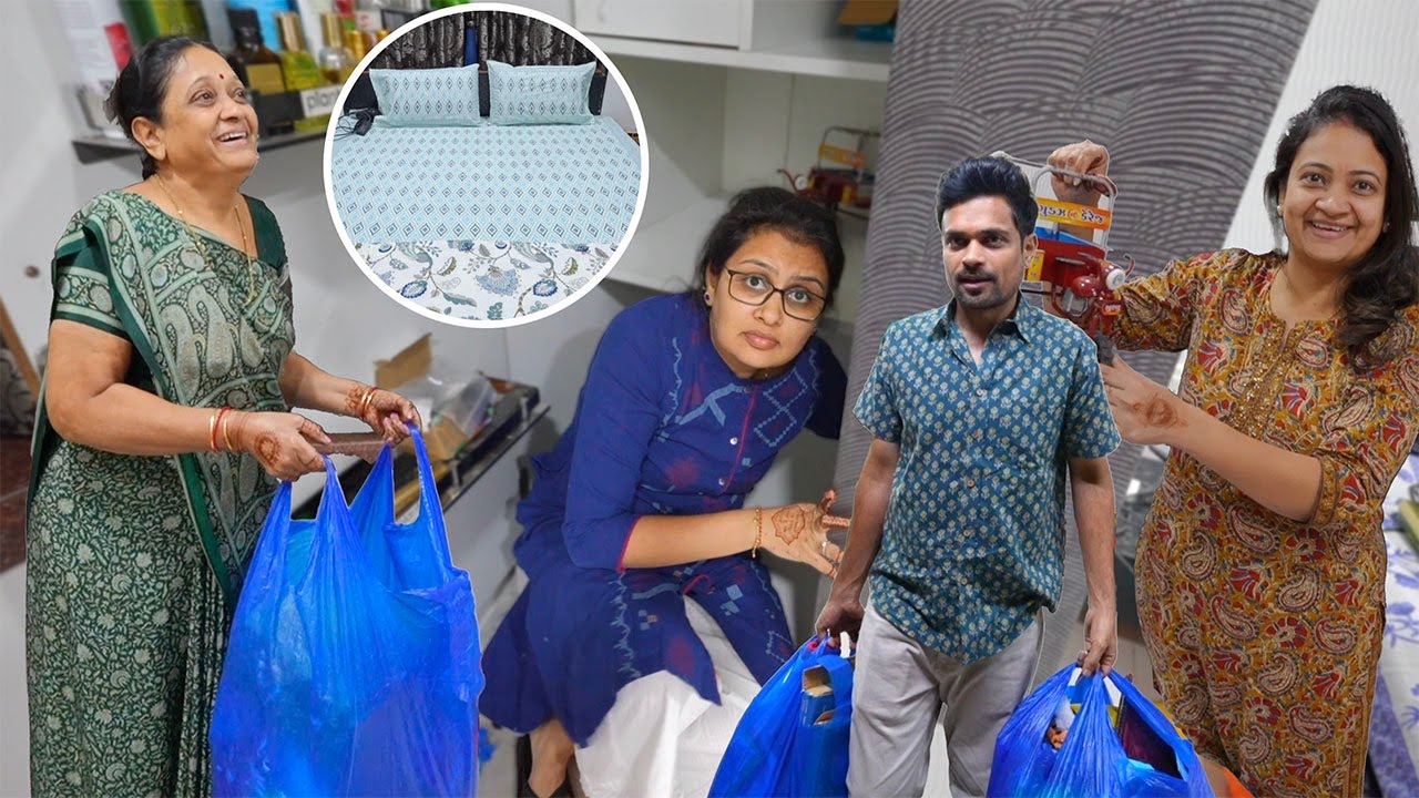 couple ke liye room ki safai kari aur hardik ghar se bahar chala gaya !