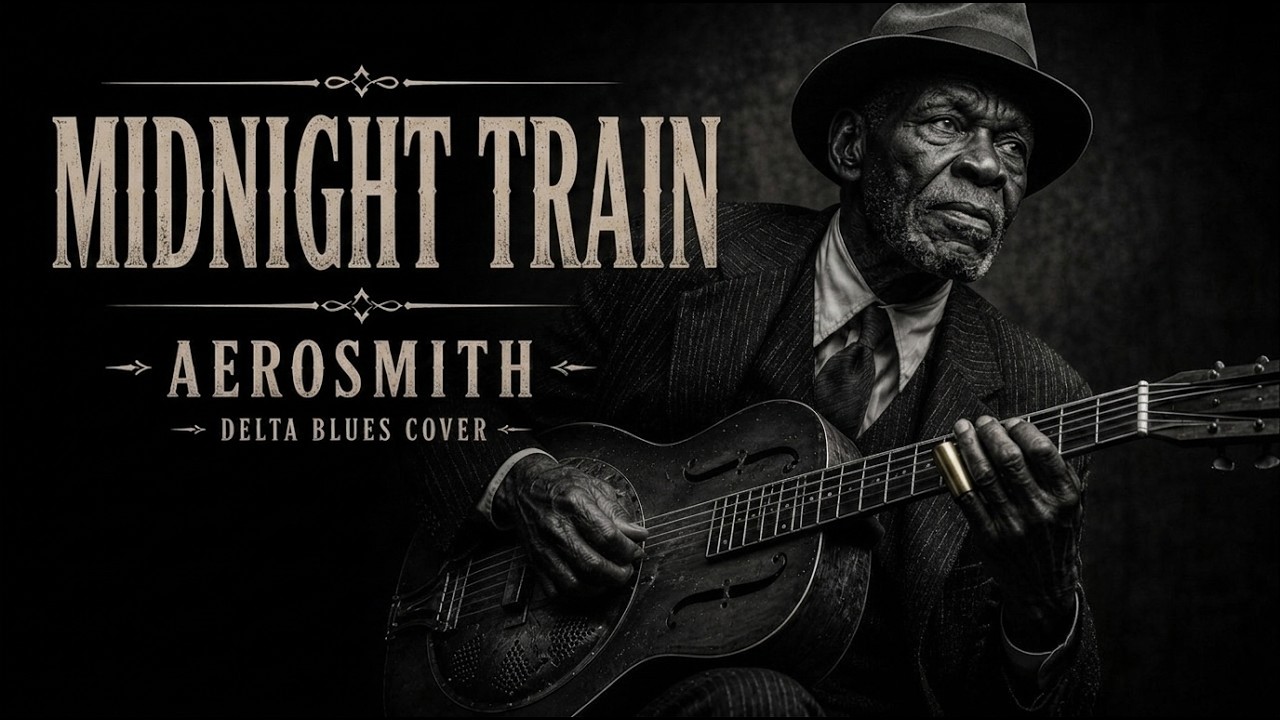 Midnight Train (Aerosmith) &ndash; Raw Acoustic Old Cotton's Blues Cover