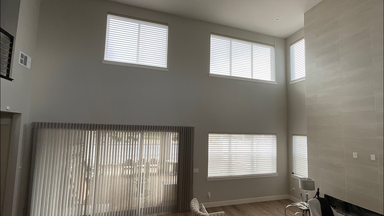 Daisy Chain Option for Hard to Reach Motorized Windows