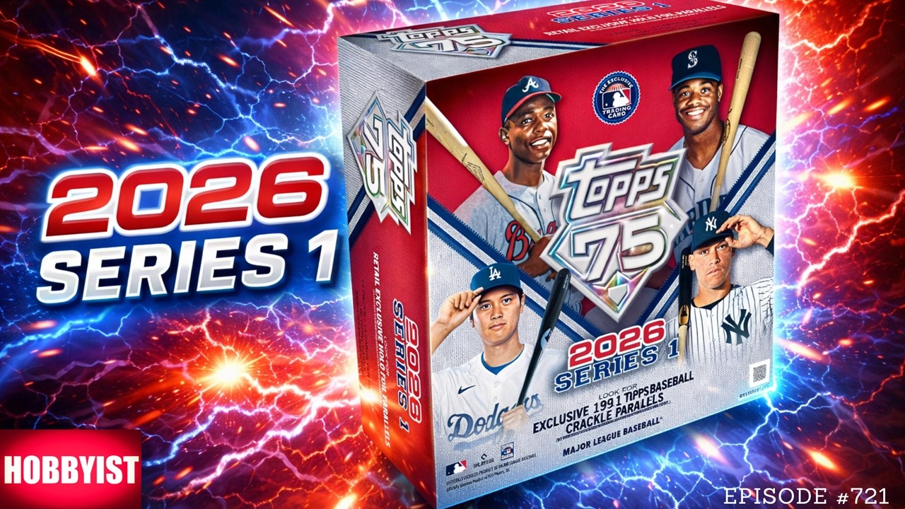 🔥 **Распаковываю свой первый мегабокс Topps Series 1 2026 года!** 🔥