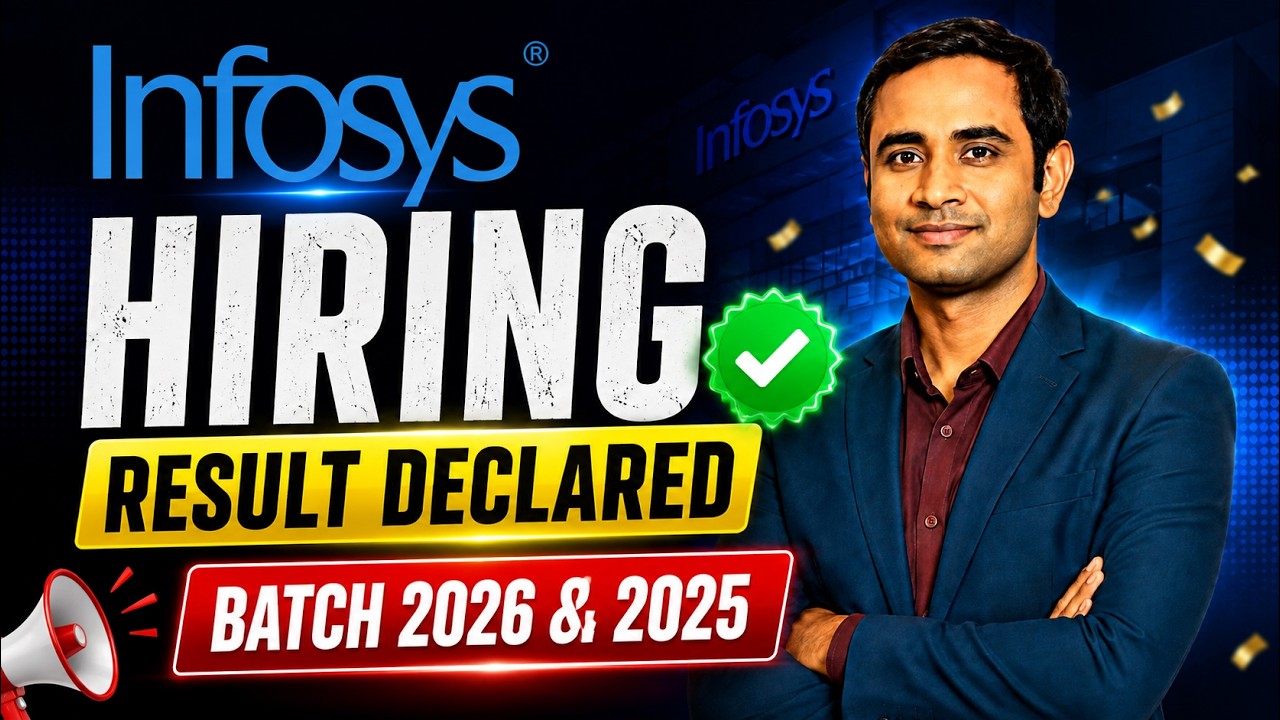 Объявлены результаты найма Infosys | Выпуски 2026 и 2025 гг. | Подготовка ко второму этапу