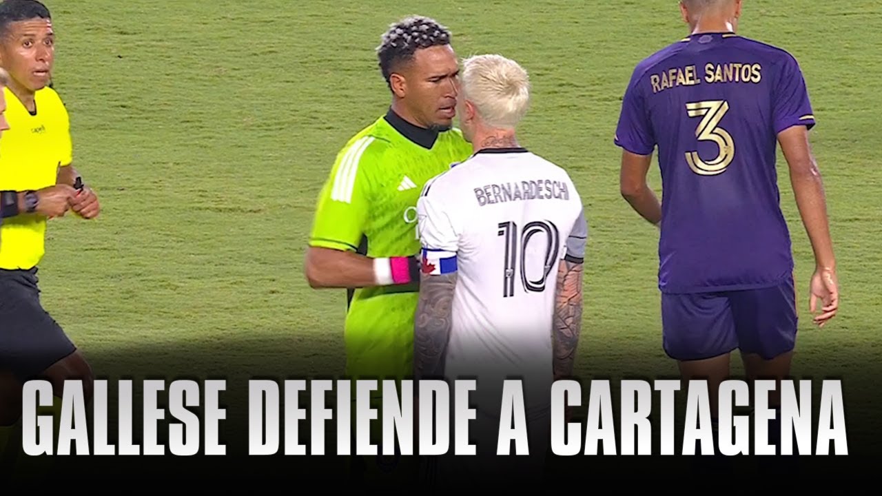 GOLPEAN a WILDER CARTAGENA y PEDRO GALLESE SALE a DEFENDERLO en GOLEADA de ORLANDO