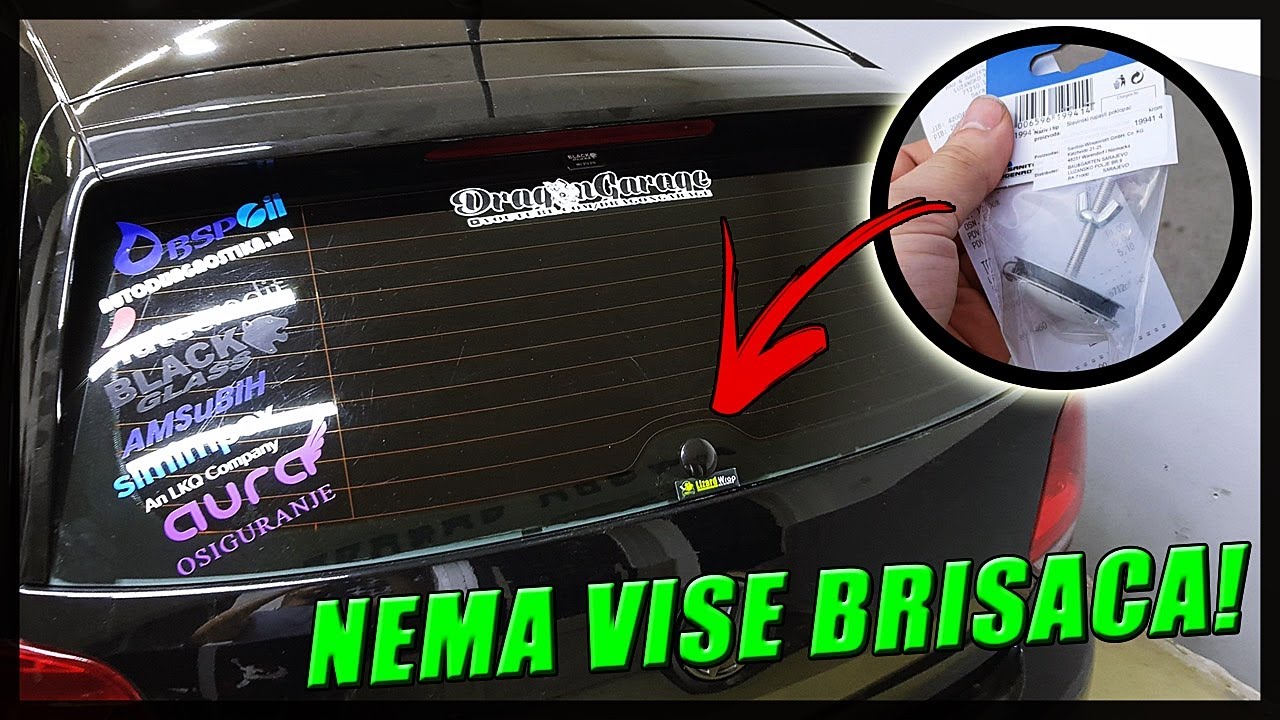 UKLANJAM ZADNJI BRISAC NA POLU - STIGLI CEPOVI ZA FELGE!
