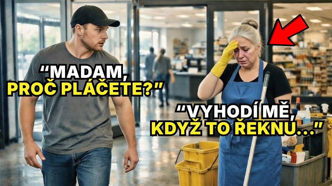 Tajný generální ředitel vejde do svého obchodu a zjistí, že Školník pláče — a pravda je horší!