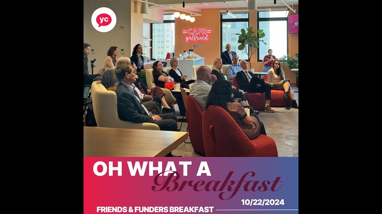 Youth Communication - Friends & Funders Breakfast 2024 Highlights!