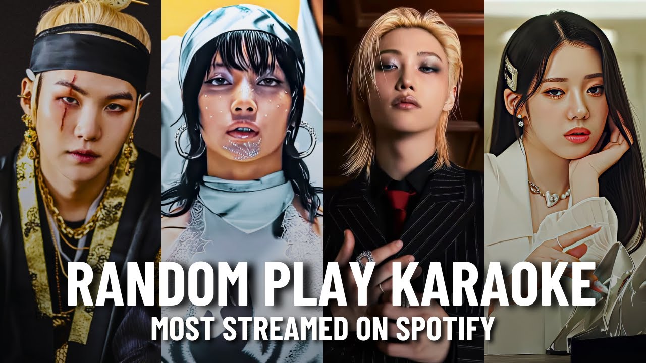 K-POP RANDOM KARAOKE CHALLENGE 🎤 ( MOST STREAMED SONGS #2 )