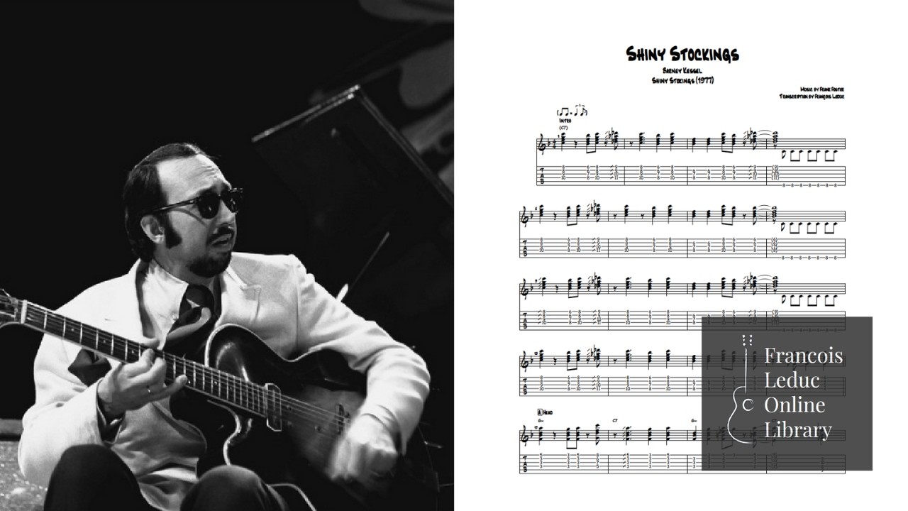 Shiny Stockings - Barney Kessel (Transcription)
