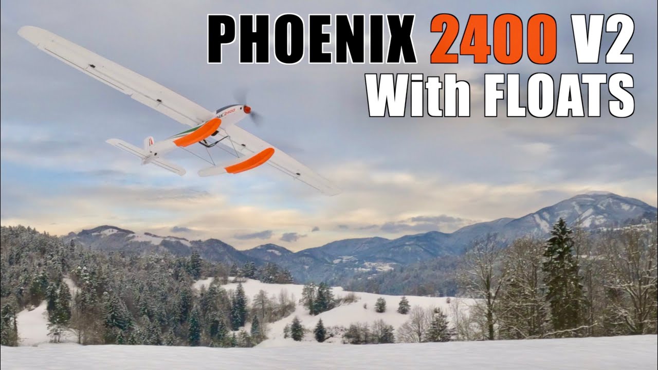 Phoenix 2400 e-Glider With Floats - Snow Fun ⛄️