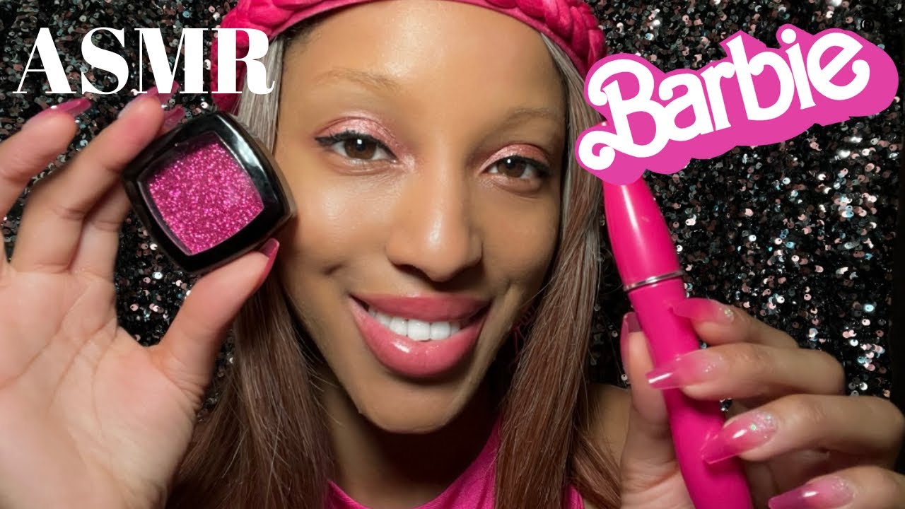ASMR BARBIE DOES YOUR MAKE UP 💄 Soft Spoken | Personal Attention Layered Sounds | Looped For Sleep