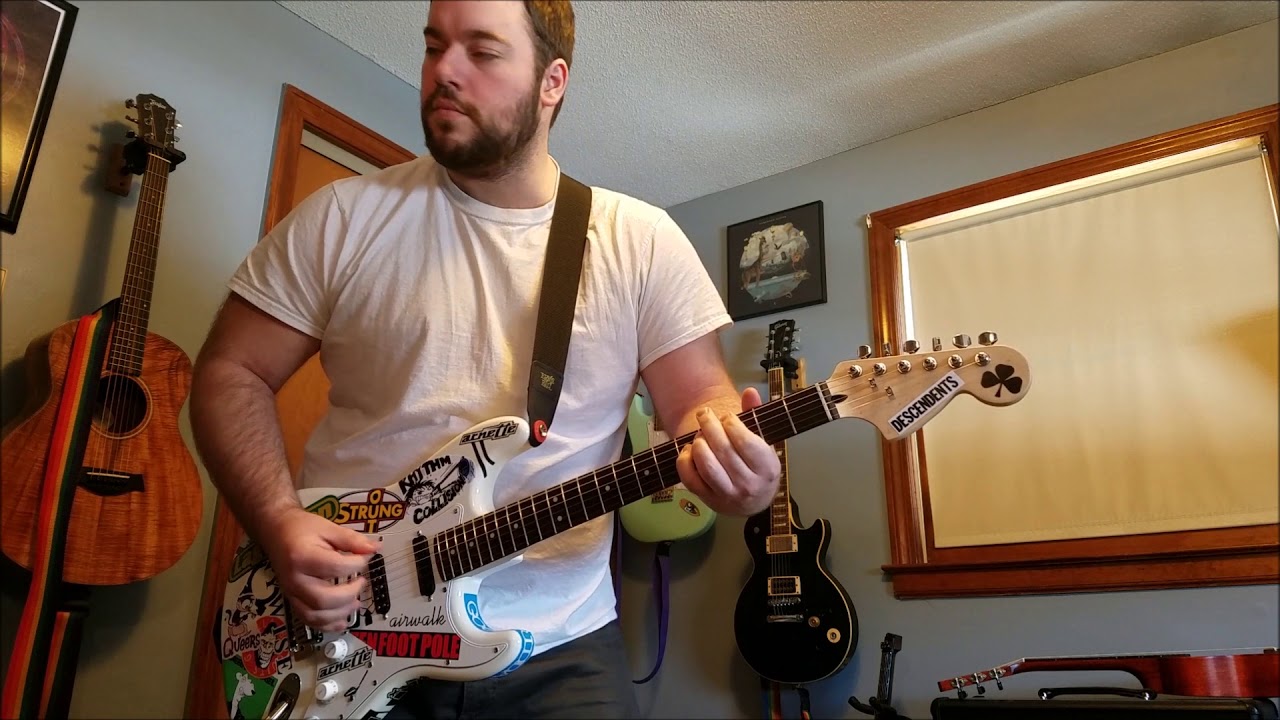 Blink 182 - Ben Wah Balls Guitar Cover