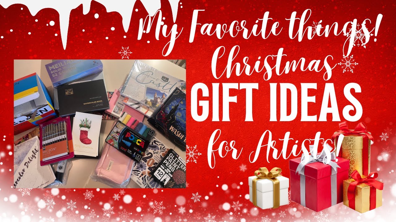 The Perfect 15 Gifts and Stocking Stuffers for Artists 2024!! 🎨❤️