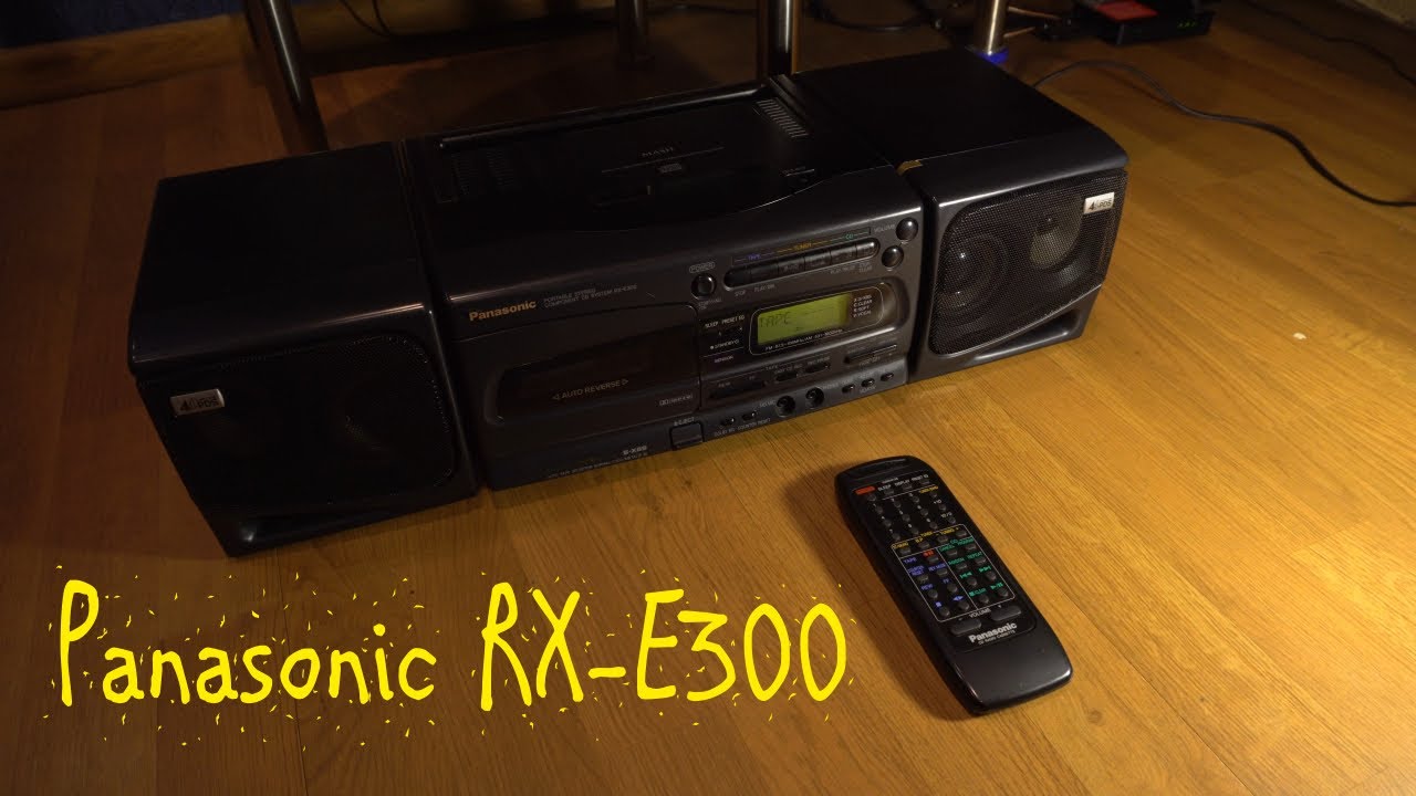 Panasonic RX-E300 Обзор и Тест звука