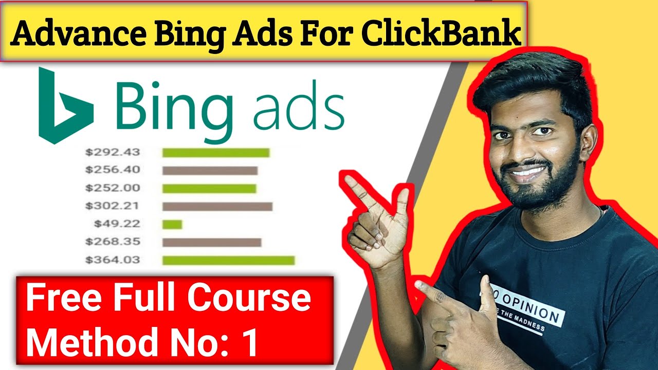 How to Run Bing Ads for ClickBank Affiliate Marketing 2023 [ Part 1 ] | Bing Ads For ClickBank