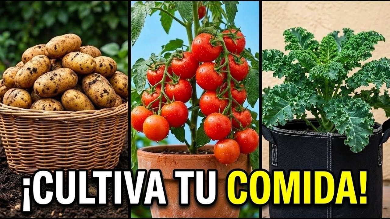 8 Cultivos de Supervivencia que Alimentarán a tu Familia Cuando los Supermercados FALLEN