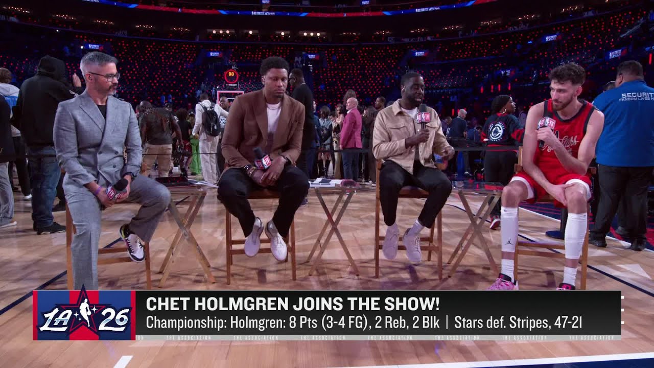Chet Holmgren Joins The Show After The 2026 NBA All-Star Game